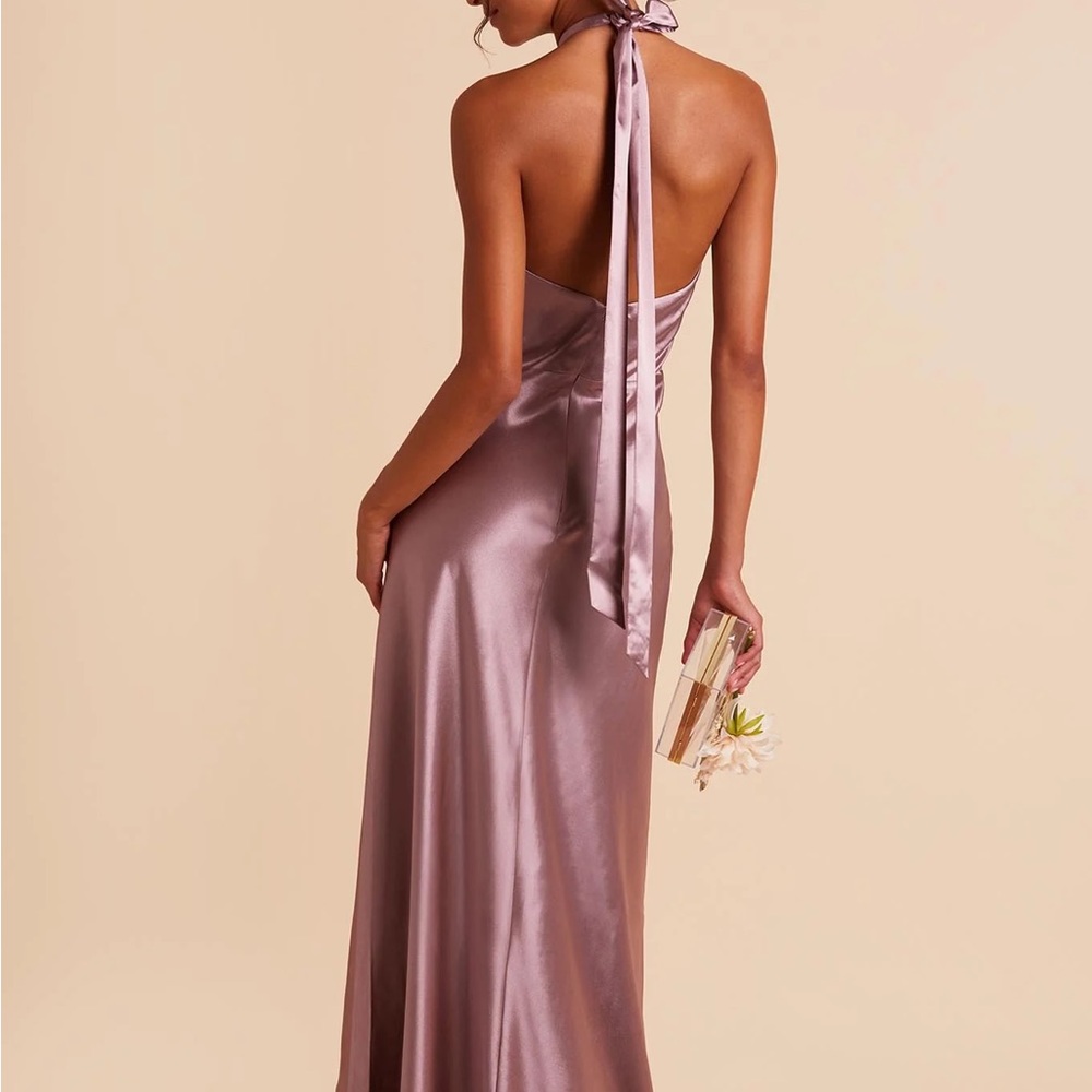 Satin Halter dress
